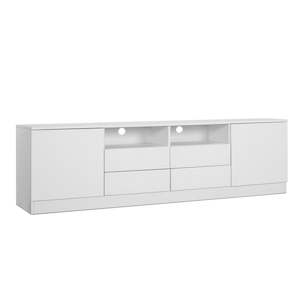 Entertainment Units: Antler 1.8m Entertainment Unit - White