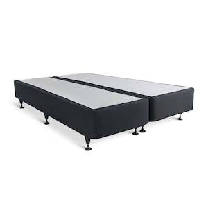 Vinson Fabric Super King Split Bed Base - Black