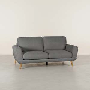 Products: Tova Chenille 3 Seater Sofa - Ash Grey
