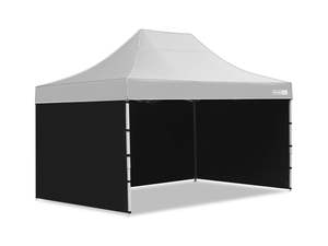 Toughout Thunderstorm Gazebo Side Wall 3x4.5m - Black