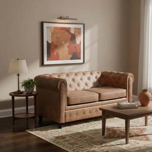Block Promotion 1: Aviana 2 Seater Sofa - Brown