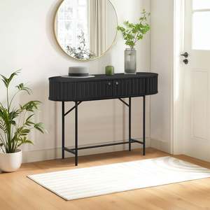 Block Promotion 1: LASSEN Console Table - Black