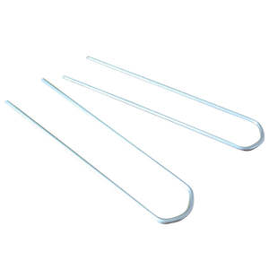 Garden Accessories: 15cm Steel Weedmat Pins