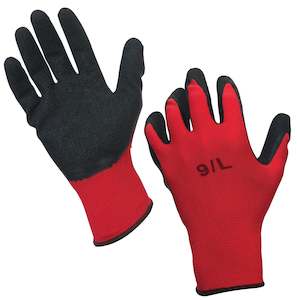 Gloves: Heavy Duty Latex Gardening Glove