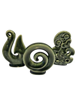 Ceramic Wall Art: Arataki Small Ceramic Sculptures