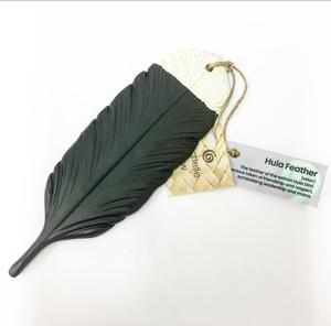 Ceramic Wall Art: Huia Feathers