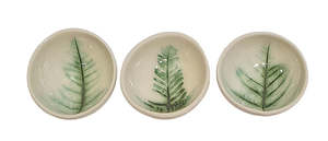 Ceramic Wall Art: Michelle Bow Little Leaf Bowls