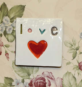 Ceramic Wall Art: Ceramic Words by Monster