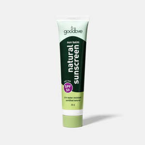 Bathroom: Goodbye Natural Sunscreen