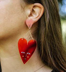 Jewellery And Glasses: Bold Bright Earrings by Studio Soph