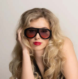 Jewellery And Glasses: Happy To Sit On Your Face Sunglasses - Scuba Light Saber and Noir