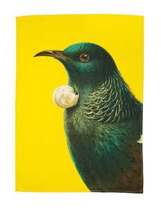 Kitchen: Bright Native Bird Tea Towels