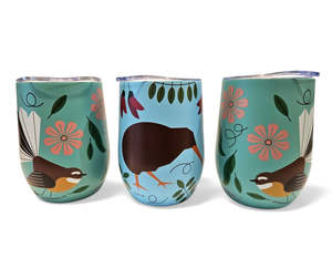 New Zealand Bird Double Walled Cup