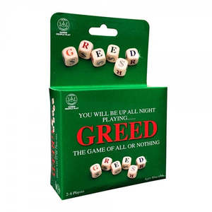 Greed - the All or Nothing Dice Game