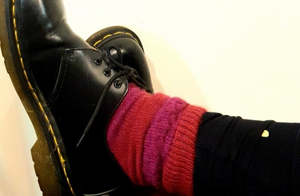 Gifts That Are Good To Send: Striped Possum Socks