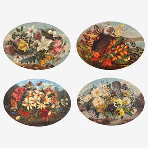 Tanya Wolfkamp Oval Placemats