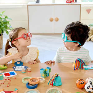 Quirky Diamond Vision Glasses