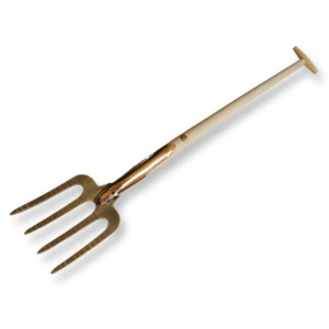 Bronze Garden Tools: Copper Anteres Garden Fork