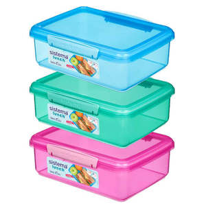 Tumblers: 2L Lunch Box with Decorated Lid