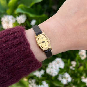 Latest Highlights: Longines Slender Gold Tonneau Women’s Watch