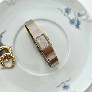 Birth Year Watches 1986: Seiko Petite Satin Bracelet Watch in Silver and Gold