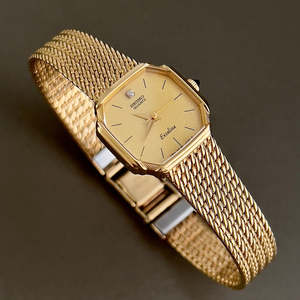 Birth Year Watches 1988: Seiko Octo Gold Toned Woman's Watch