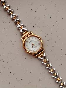 Birth Year Watches 1990: Seiko Exceline Watch with inlaid Rubies