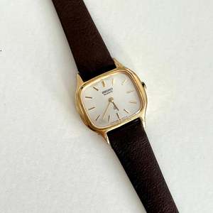 Birth Year Watches 1979: Seiko Gold Tone Cushion Case Women’s Watch