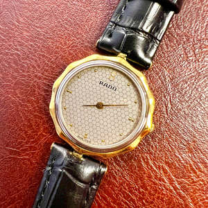 Rado Two Toned Woman's Watch with a Blooming Case 🌼