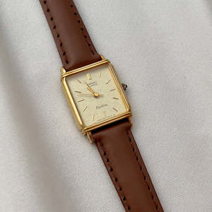 Birth Year Watches 1985: Seiko Exceline Ladies Gold Tank Watch