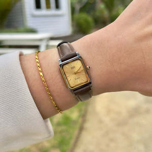 Birth Year Watches 1993: Seiko Exceline Gold Tank Ladies Watch