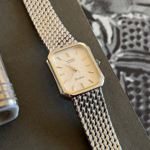 Birth Year Watches 1992: Seiko Pinched Rectangular Woman's Watch