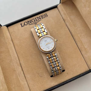Birth Year Watches 1991: Longines Flagship White Dial Two Tone Ladies Watch