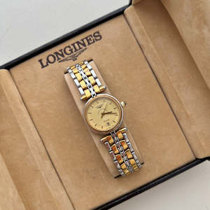 Birth Year Watches 1991: Longines Flagship Champagne Dial Two Tone Ladies Watch