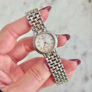 Birth Year Watches 1991: Seiko Exceline Two Tone Woman's Watch