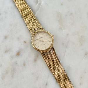 Omega De Ville Laurel Case Woven Bracelet Watch