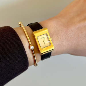 The Heirloom Collection: Gucci Gold Scroll Case Women's Watch