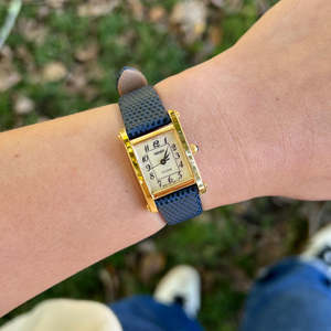 The Heirloom Collection: Seiko Exceline Mother Of Pearl Tank Women's Watch