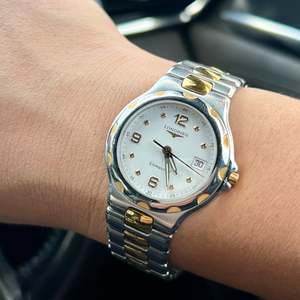 Latest Highlights: Longines Conquest Champagne Gold Dial Two Tone Women’s Watch White Dial