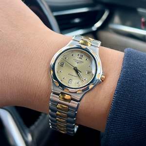 Longines Conquest Champagne Gold Dial Two Tone Women’s Watch Champagne Dial