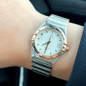Latest Highlights: Omega Constellation Two Tone Watch 33mm