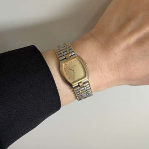 Christian Dior Tonneau Two Tone Roller Bracelet Women’s Watch