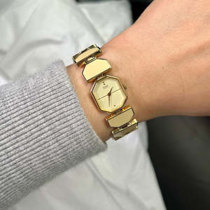 Seiko Two Tone Enamel Bracelet Women’s Watch