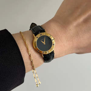 Gucci Roman Bezel Black Dial Women’s Watch