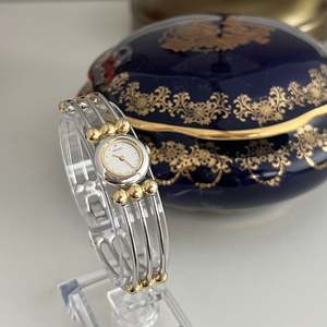 Seiko Two Tone Beaded Bangle Watch