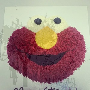 Elmo Face - The Girl on the Swing