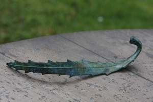 Small Sculpture: Jim Wheeler - Lancewood Leaf