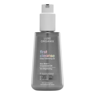 Cleansing Balm Oil Water: Luxe Organix First Cleanse Deep Cleansing Oil