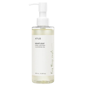 Cleansing Balm Oil Water: Anua Heartleaf Pore Control Cleansing Oil 200ml