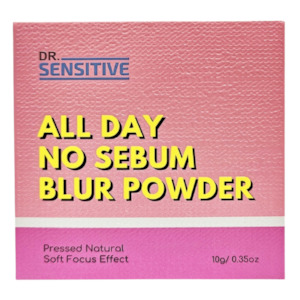Powder: Dr. Sensitive All Day No Sebum Blur Pressed Powder
